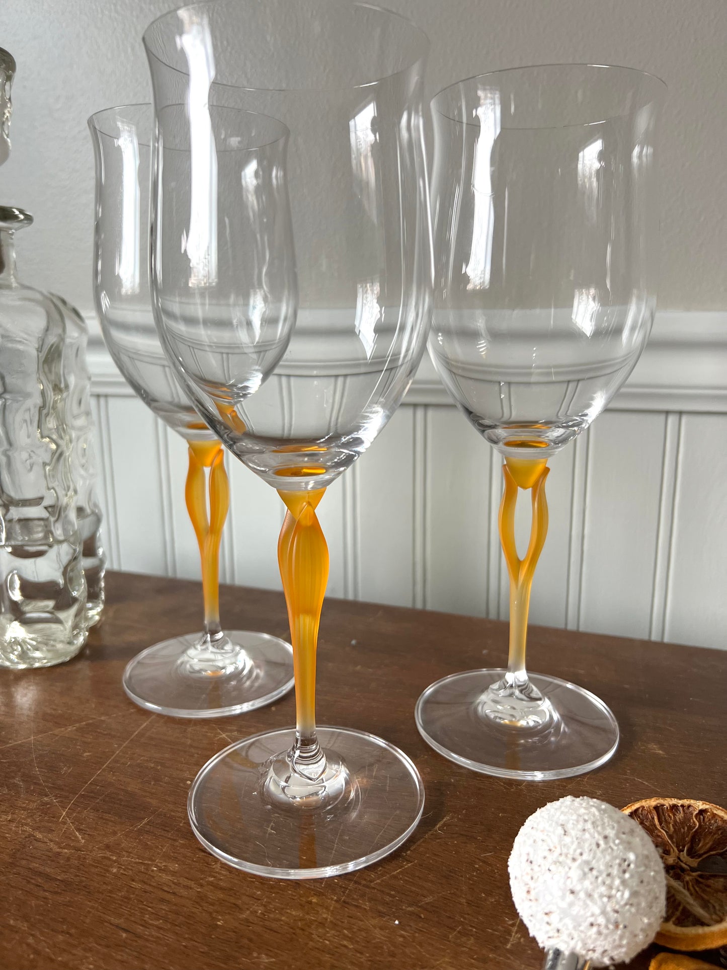Mango stemware