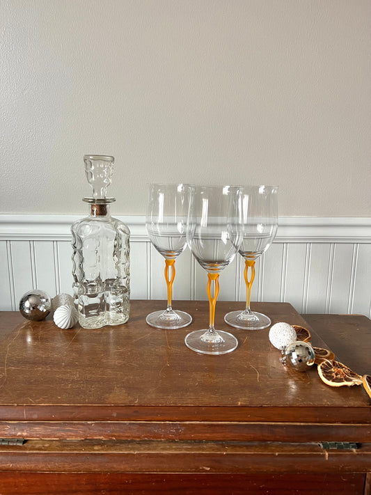 Mango stemware