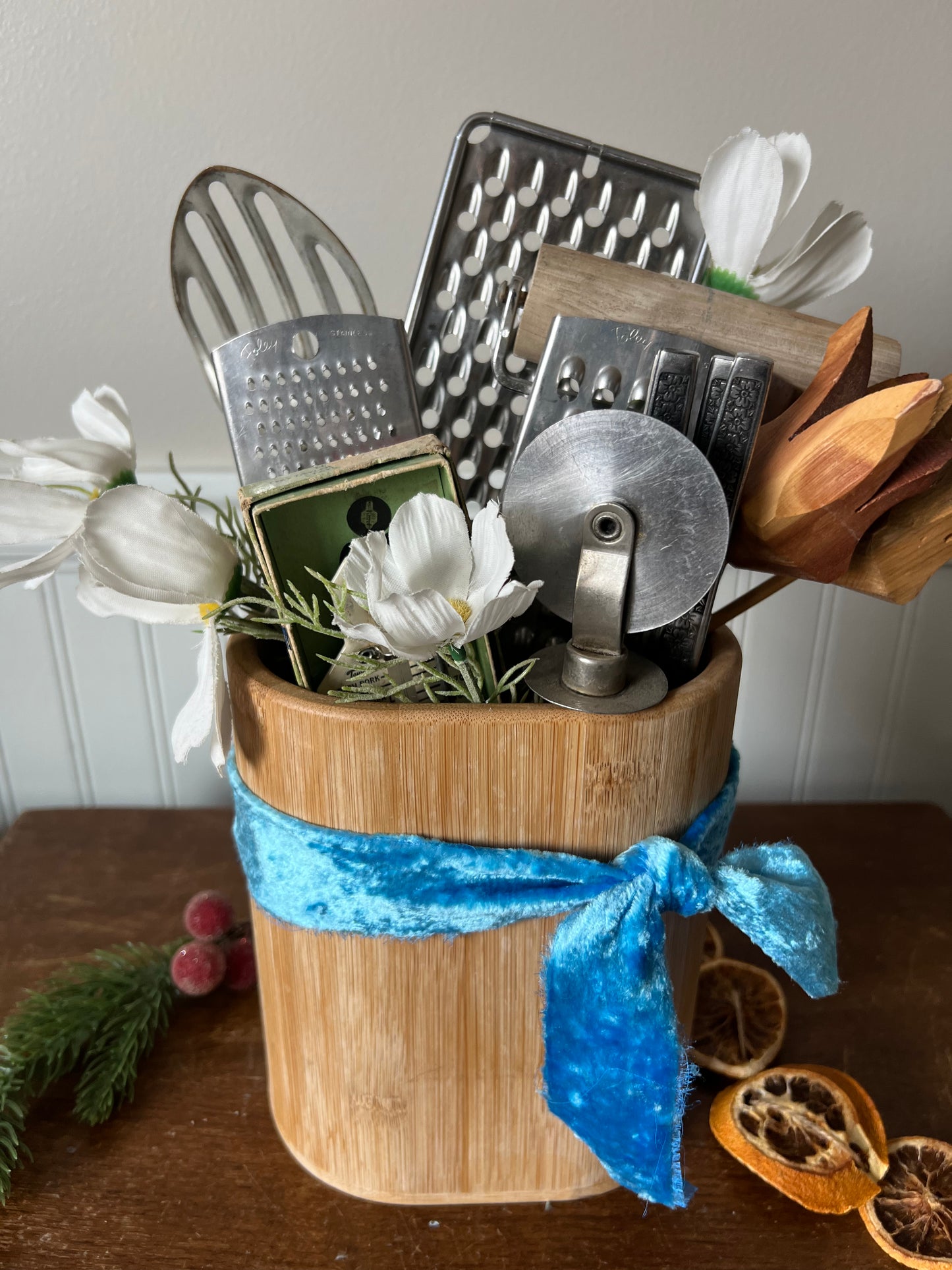 Vintage utensil bouquet