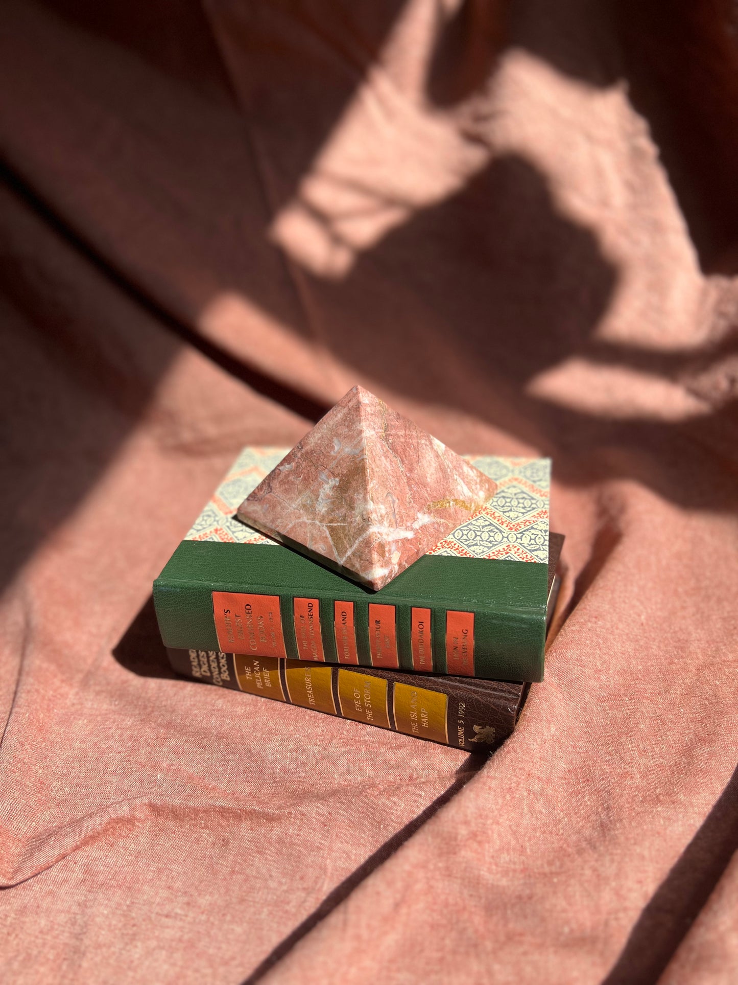 Alabaster pyramid