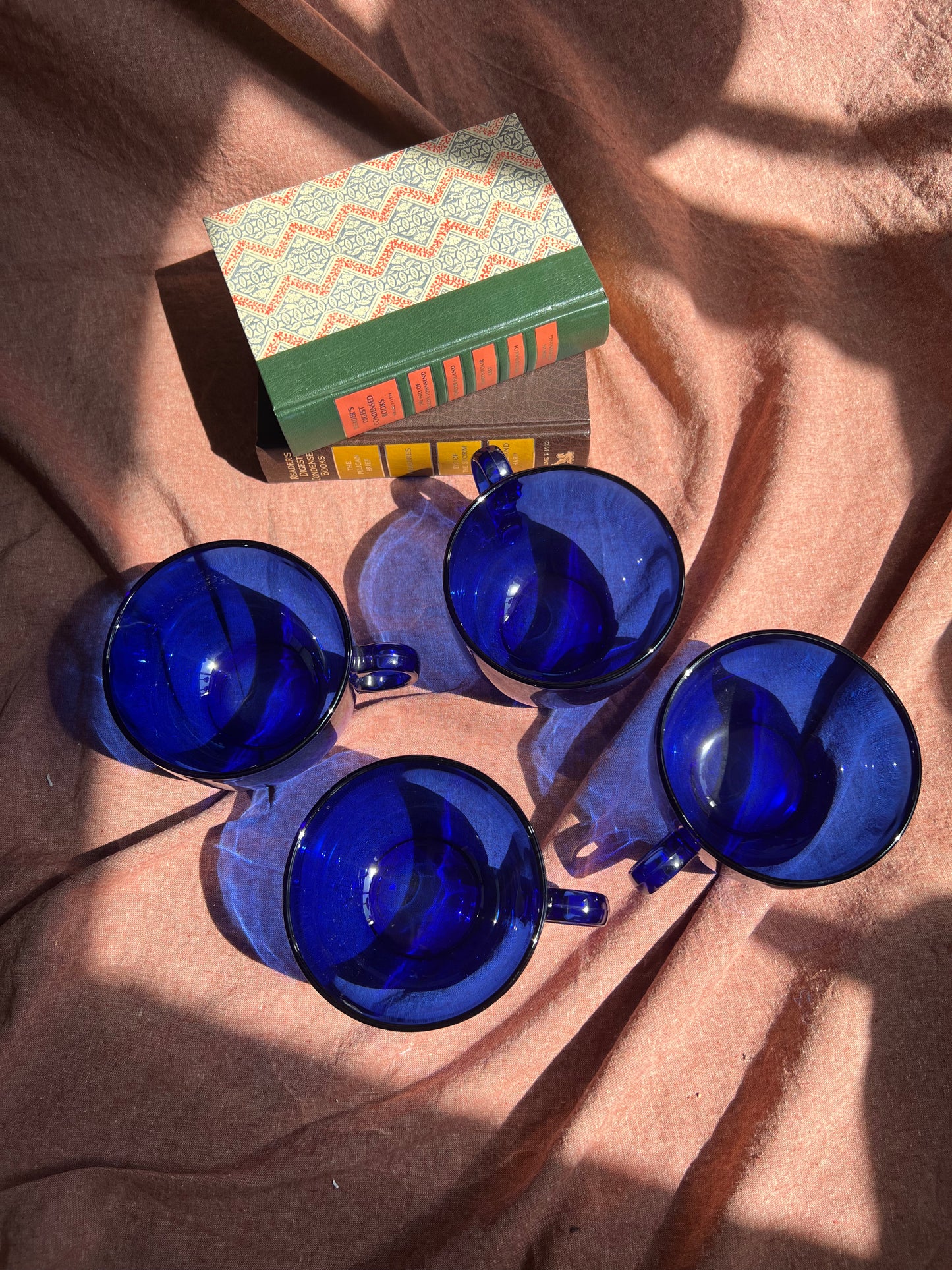 Glass mug set