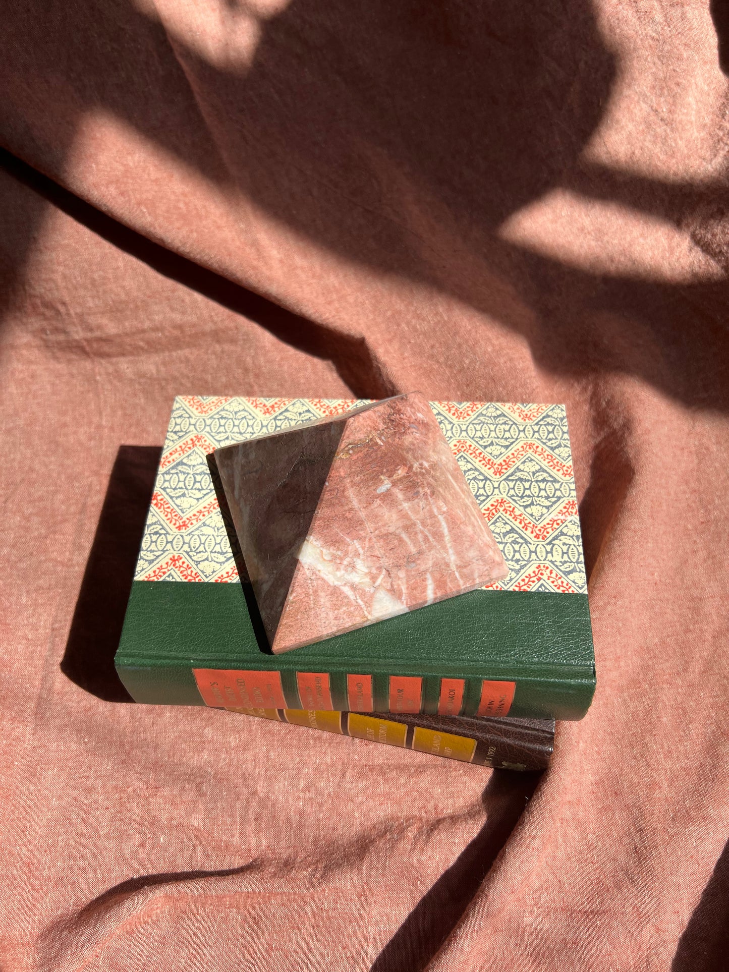 Alabaster pyramid
