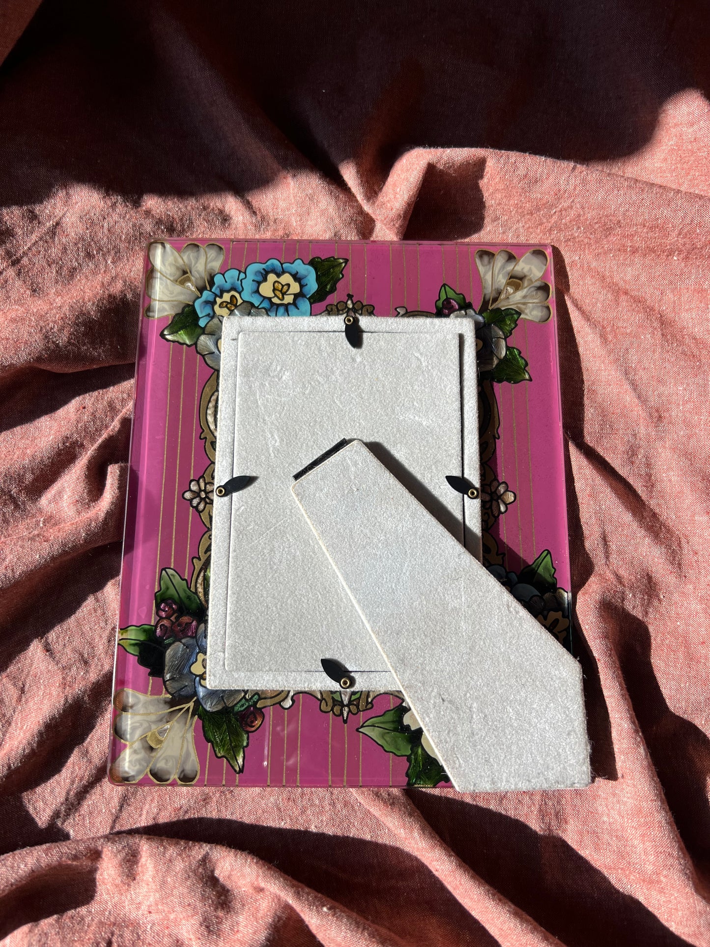 Stained glass frame