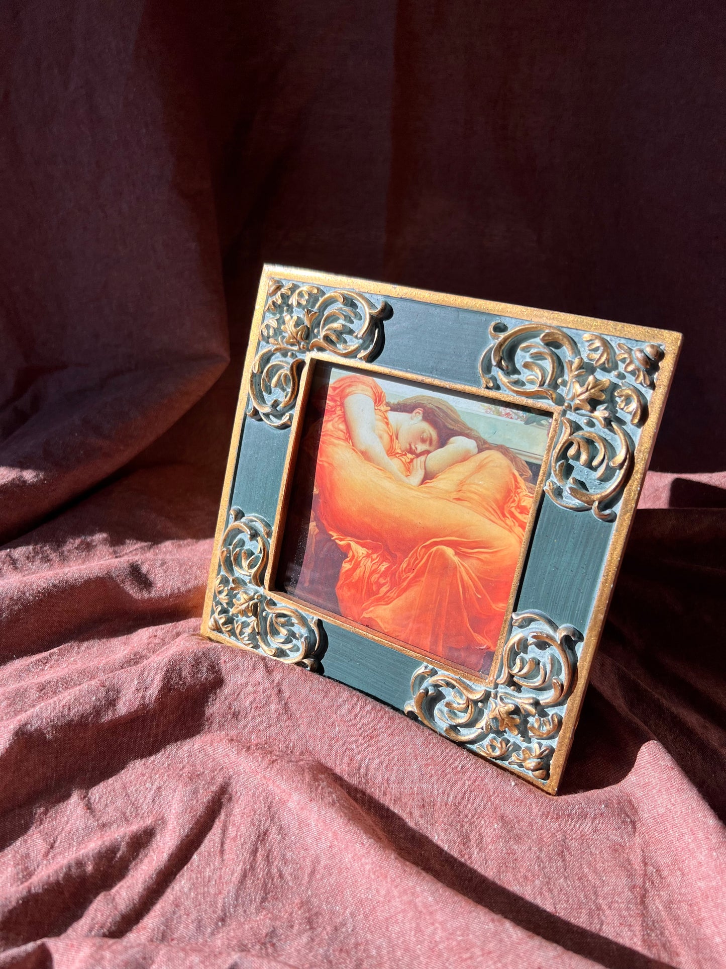 Gold ornate frame