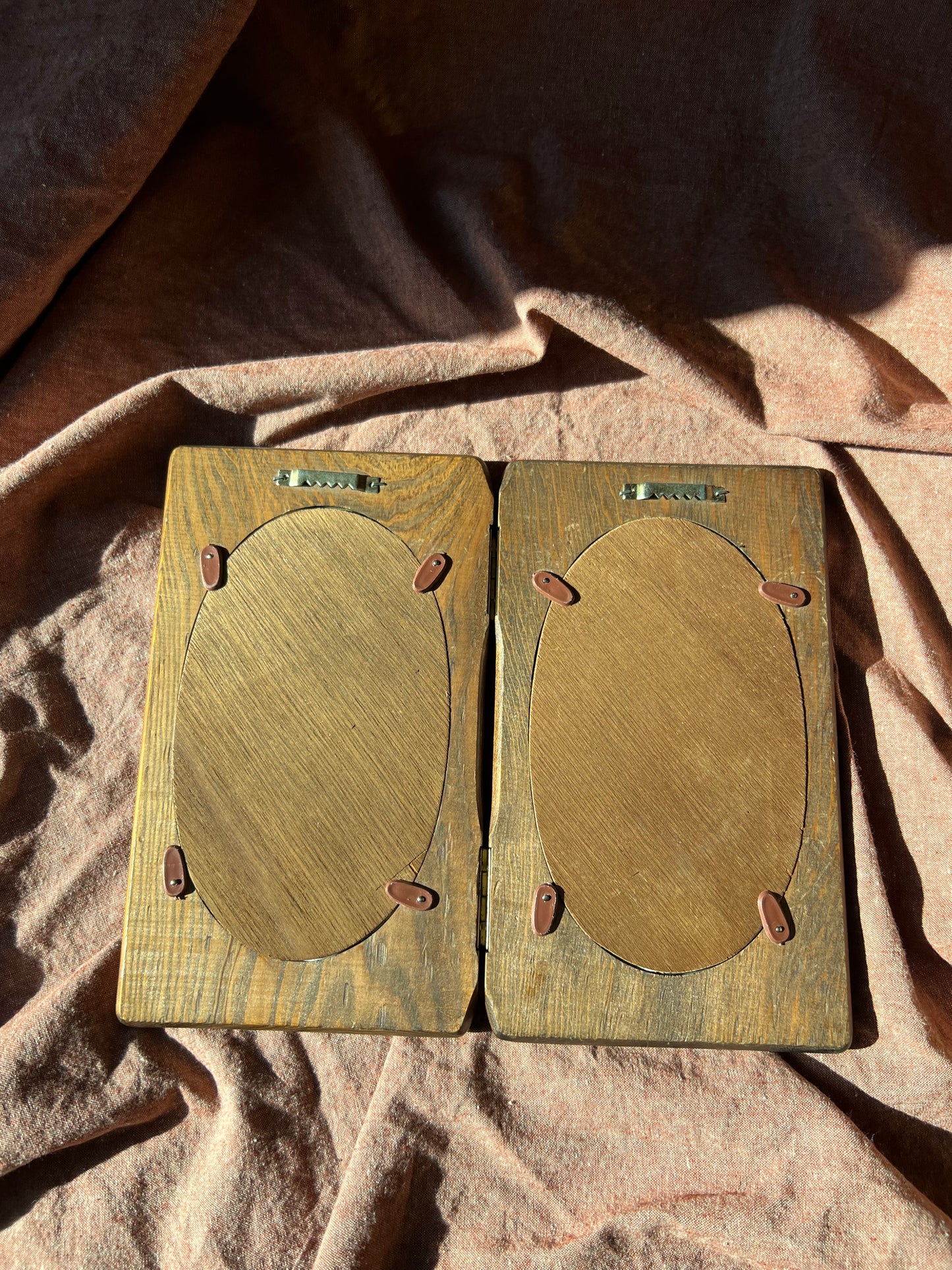 Double wood frame