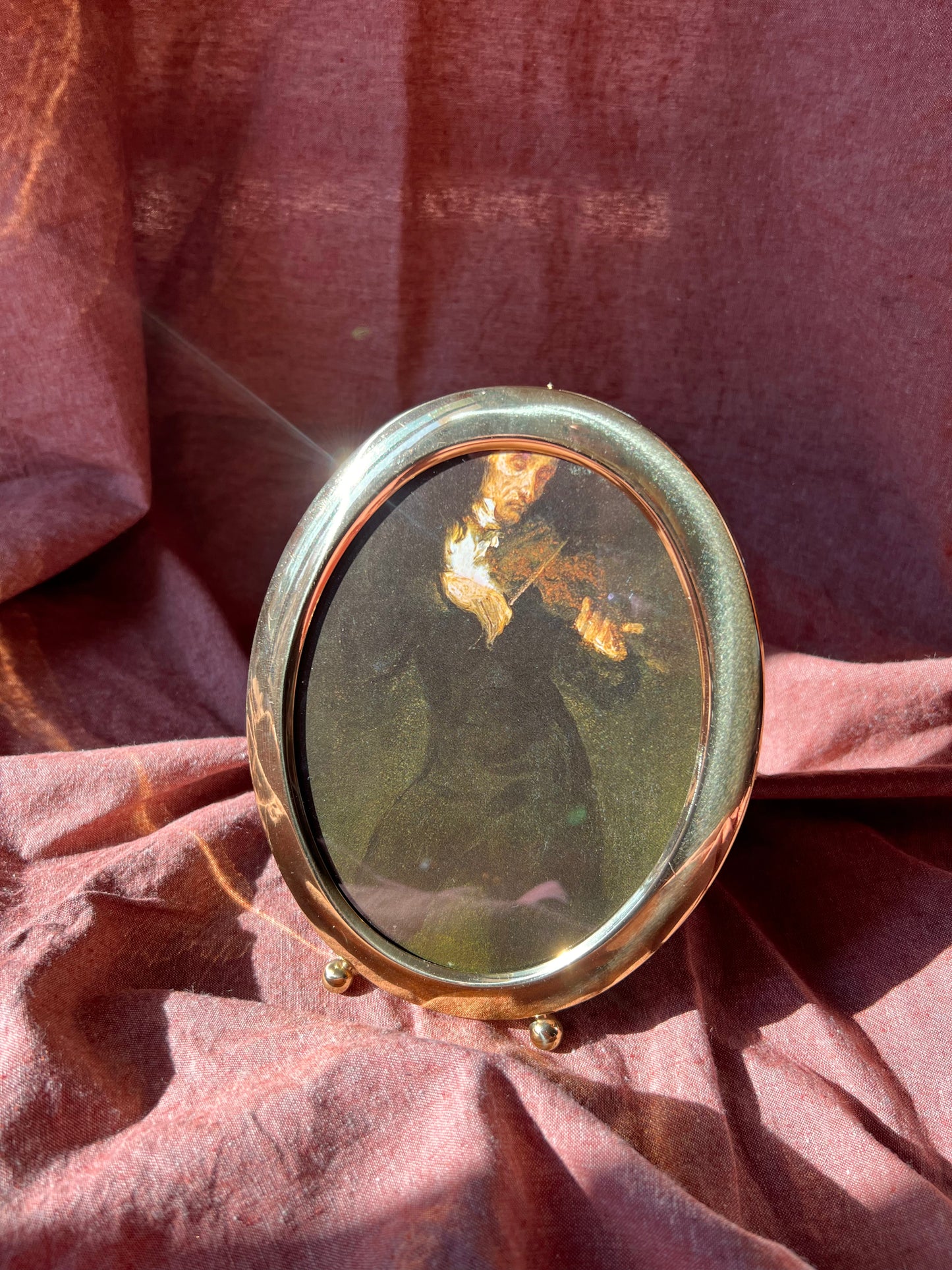 Brass frame