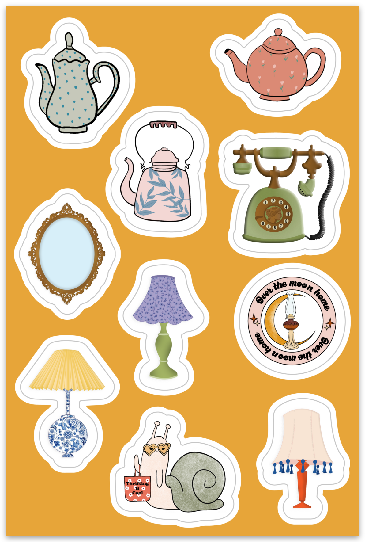 Mini sticker sheet