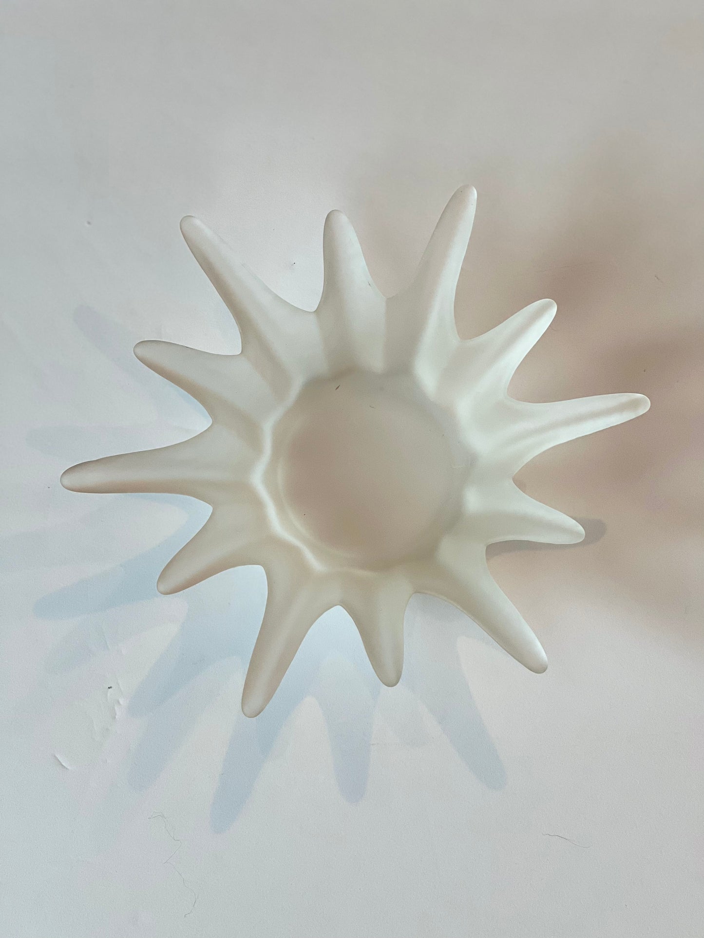 Vintage frosted votive