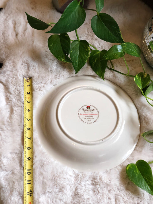 Vintage recipe baking dish