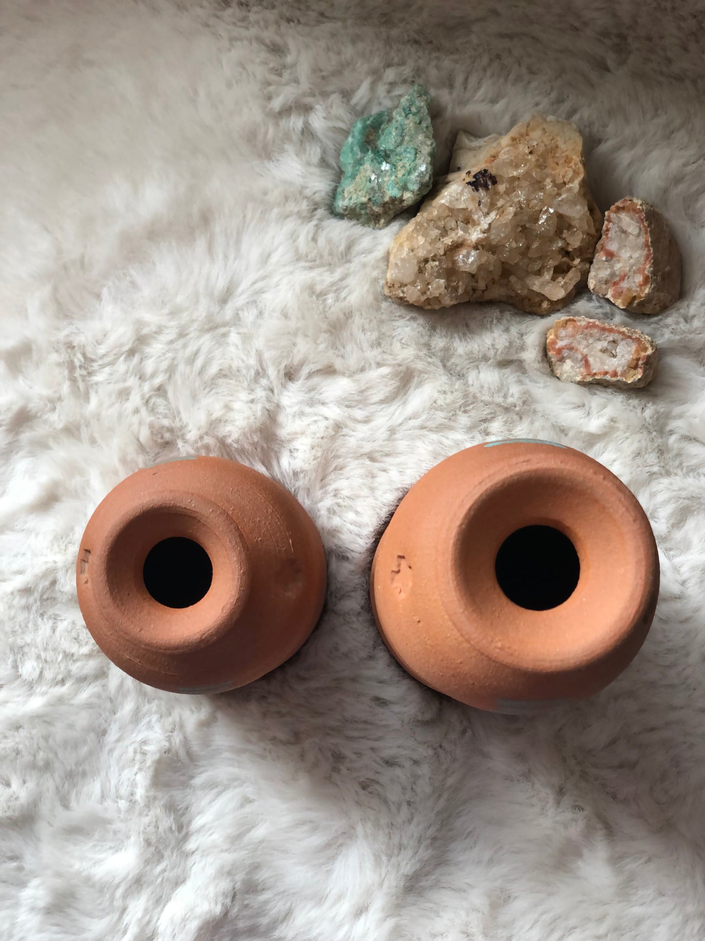 Terracotta vases