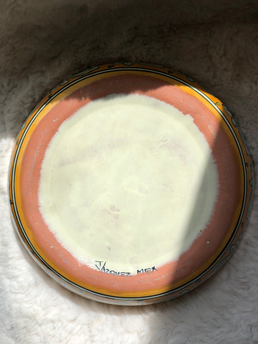 Terracotta serving bowl