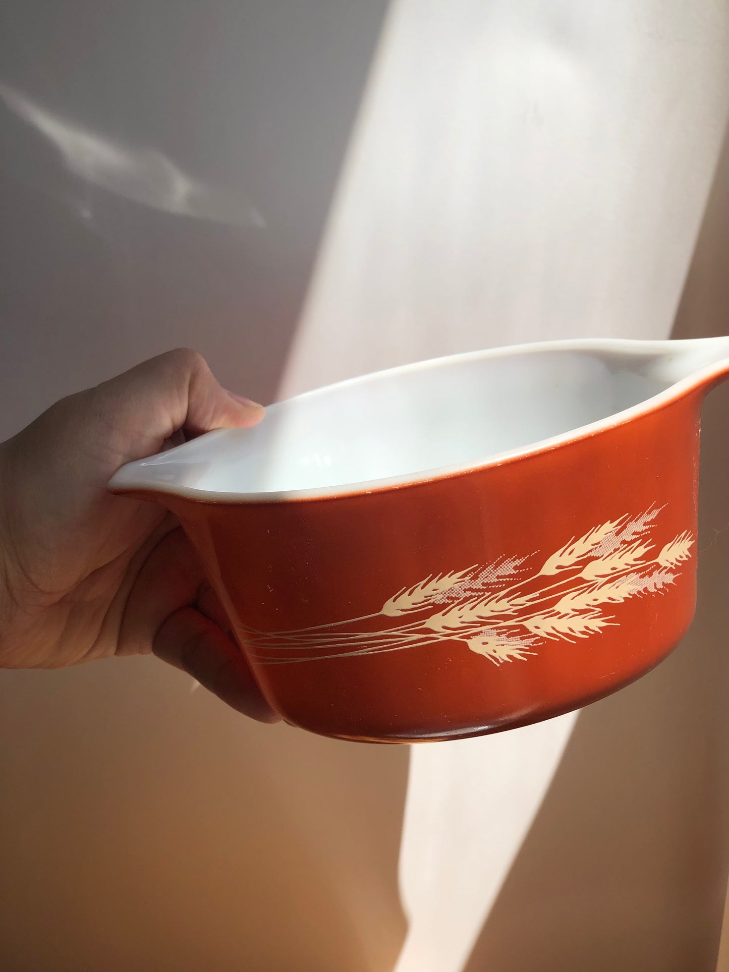 Vintage pyrex casserole dishes