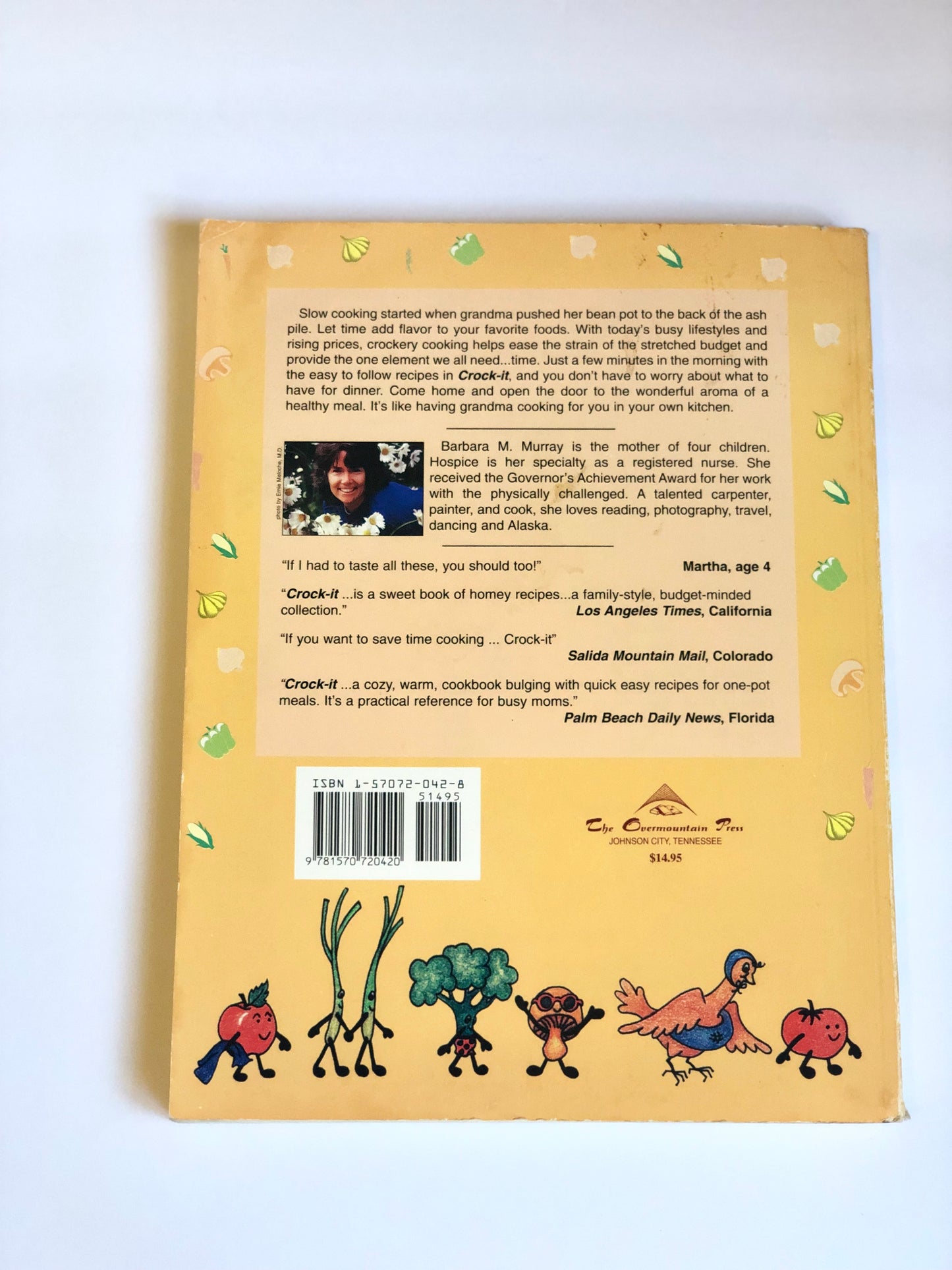 Vintage crock pot recipe book