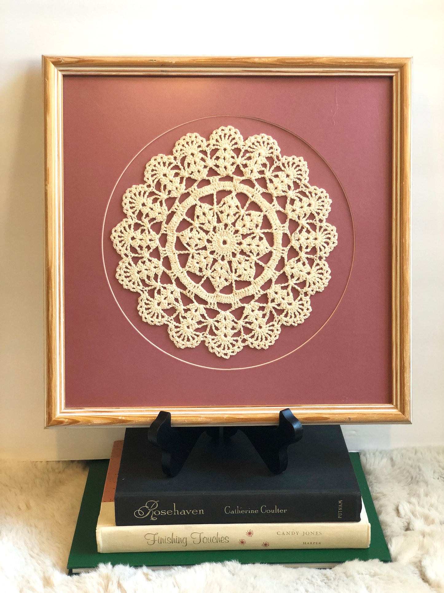 Framed doilie