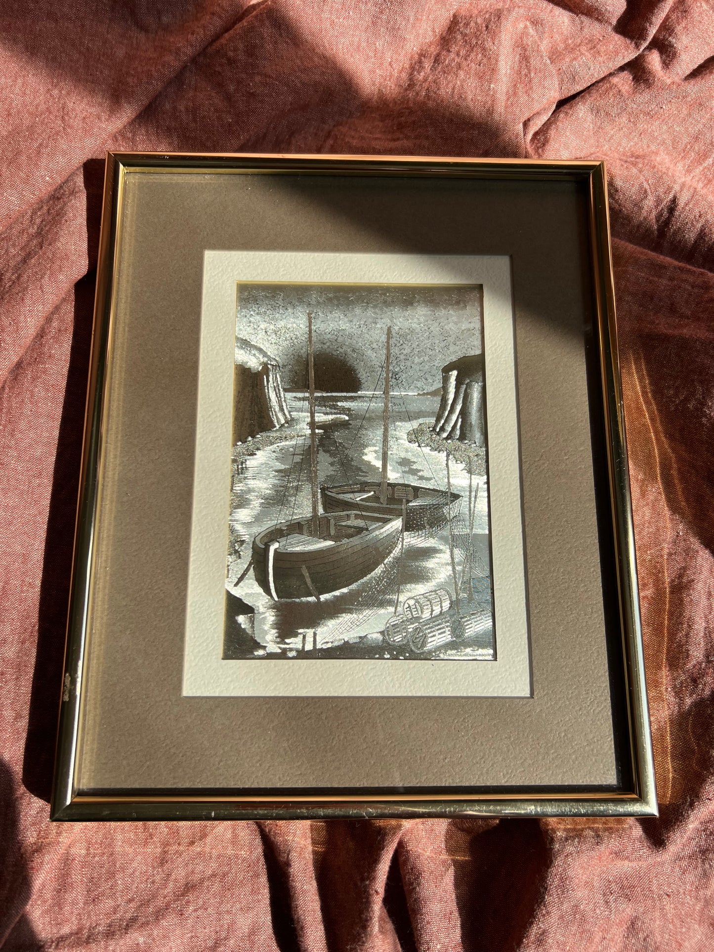 Vintage illusion art