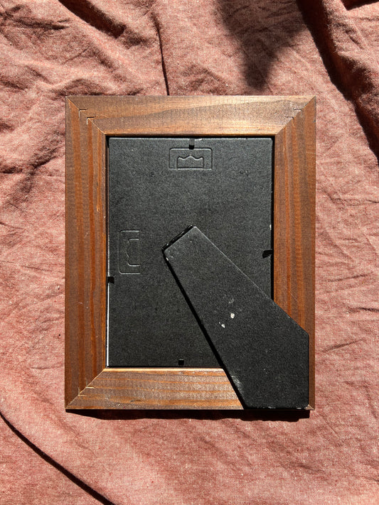 Wood frame art