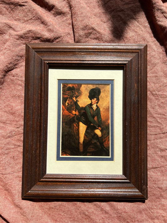 Wood frame art