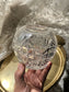 Crystal globe votive